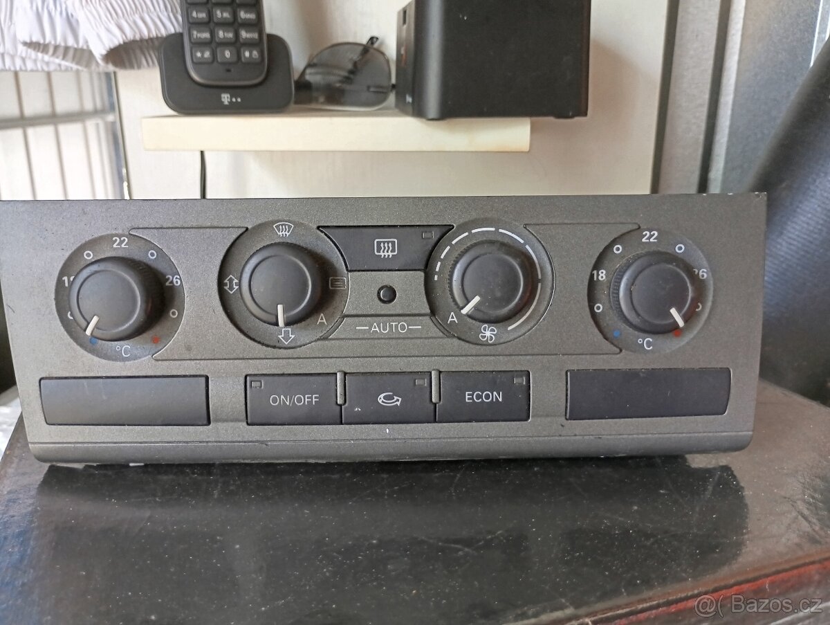 Ovládání klimatizace Audi A6