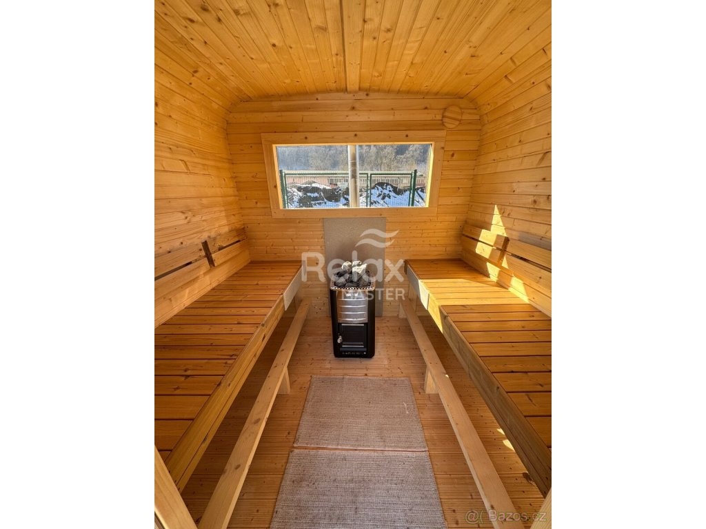Zahradní 3M CUBE SAUNA s terasou - 10
