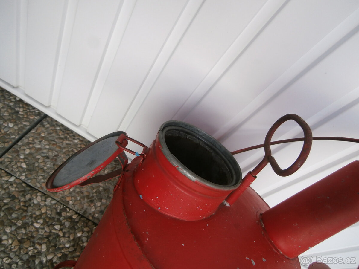 Míchací konev plechová pozinkovaná včetně pošty za 800 kč - 10