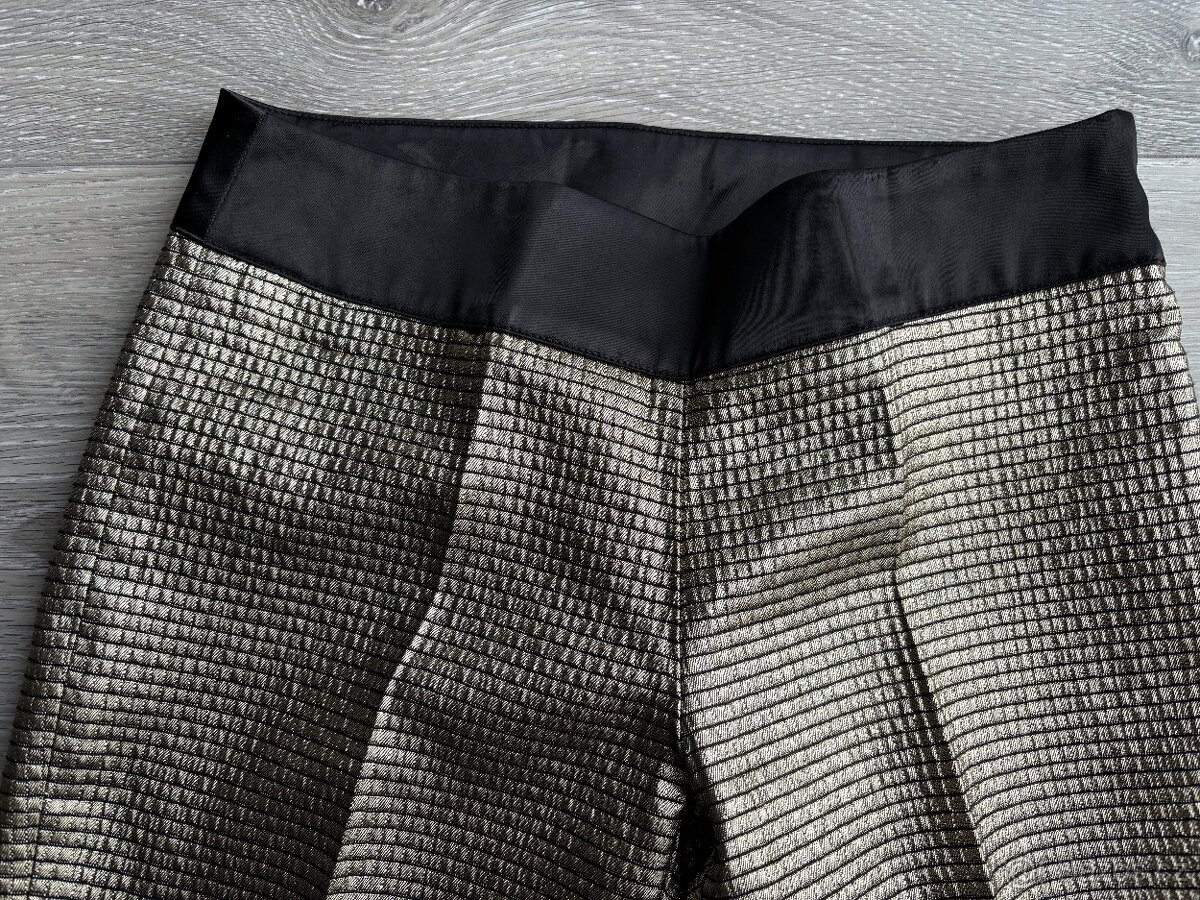 Armani zlaté kalhoty - 10