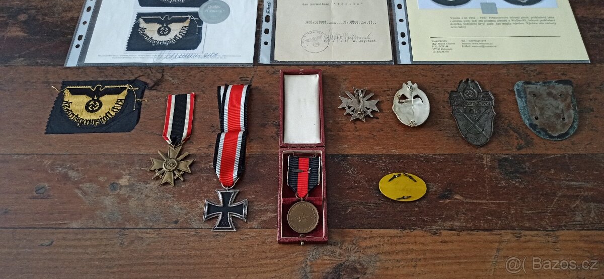 Vzácné medaile, vyznamenání Německo. - 10