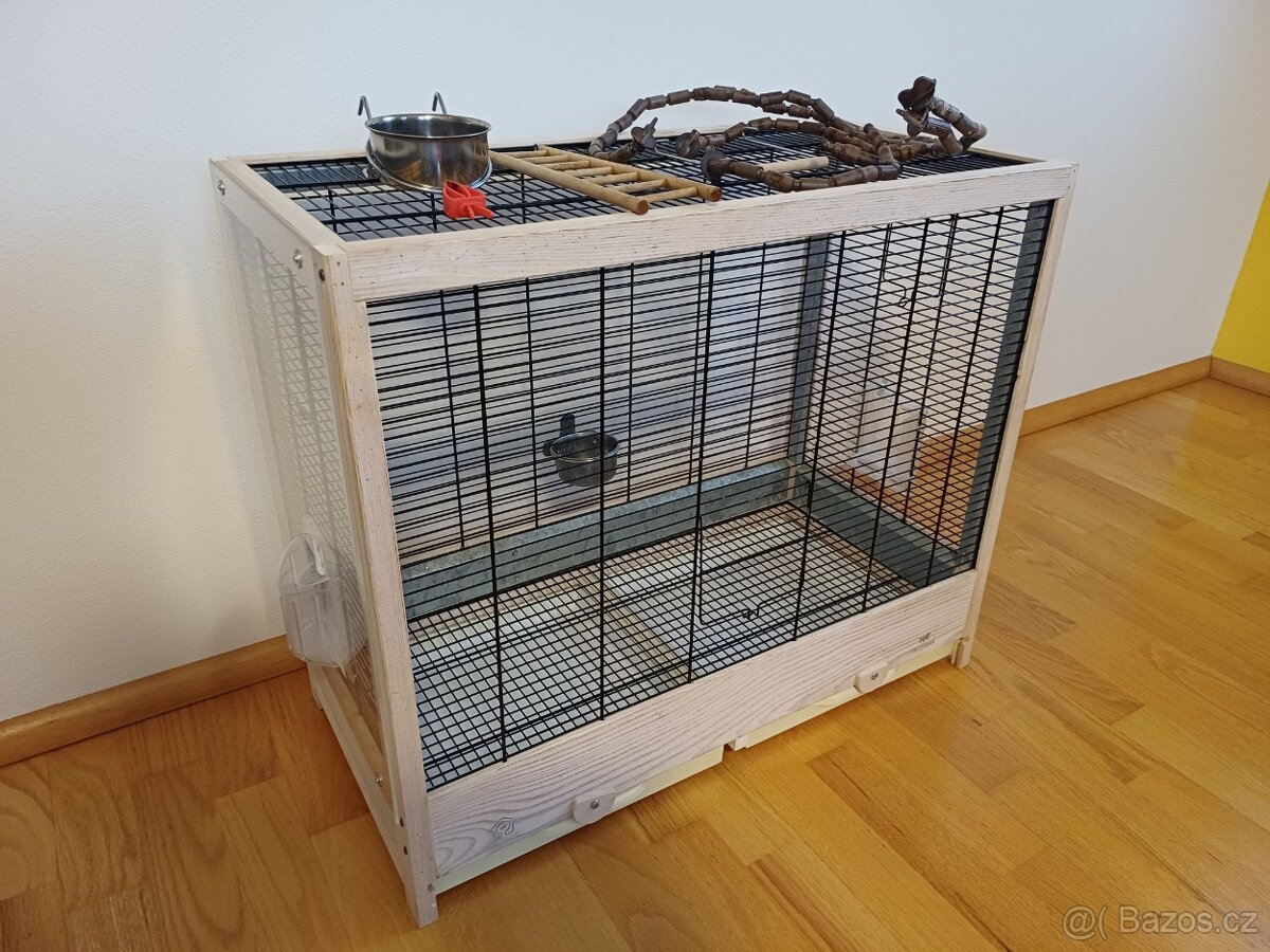 Prodám dřevěnou klec - 10