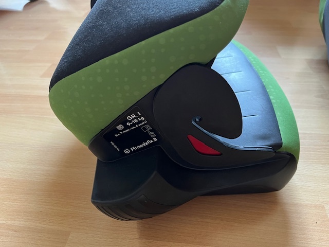 autosedačka Kiddy Phoenixfix 3 v top stavu - 9-18 kg - 10