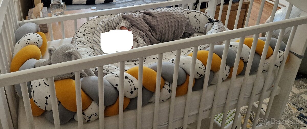 Set výbavičky do postýlky pro miminko BavuLenka - 10