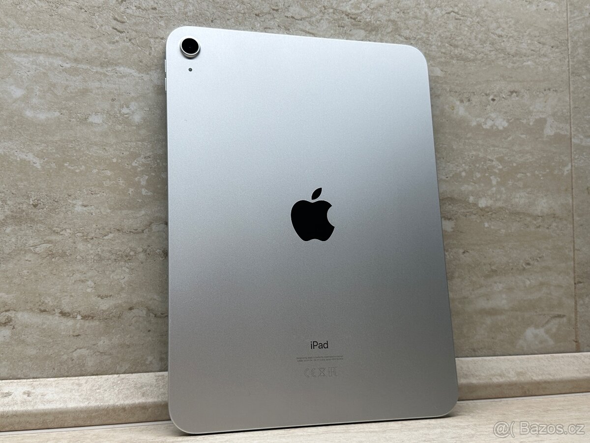Apple iPad 10.9 (2022) 64GB Wi-Fi Silver, 100%, 0 cyklov - 10