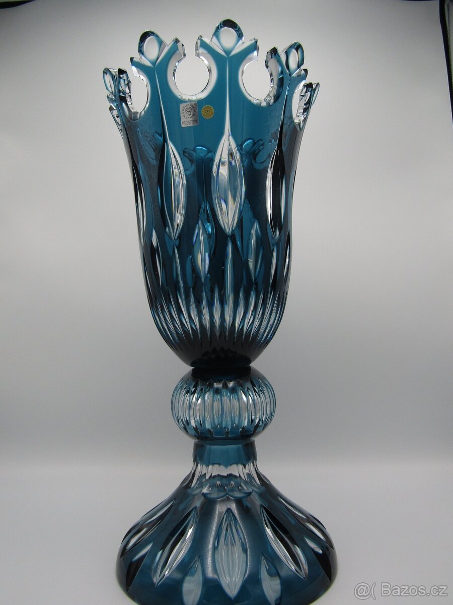 ceasar crystal flamenco váza barevný křišťál - 10