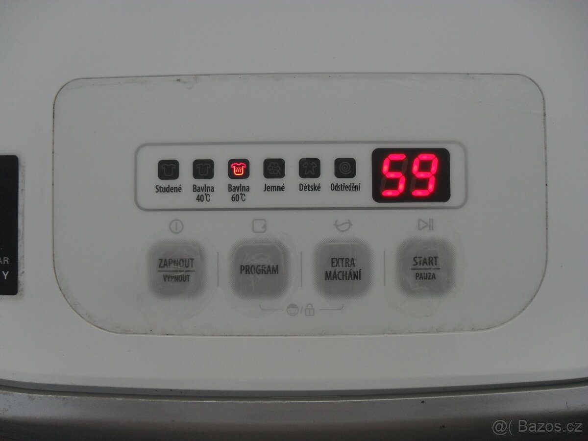 DAEWOO MINI NÁSTĚNNÁ PRAČKA NA 3KG,tř.A++,O-700,LCD,CZ POPIS - 10