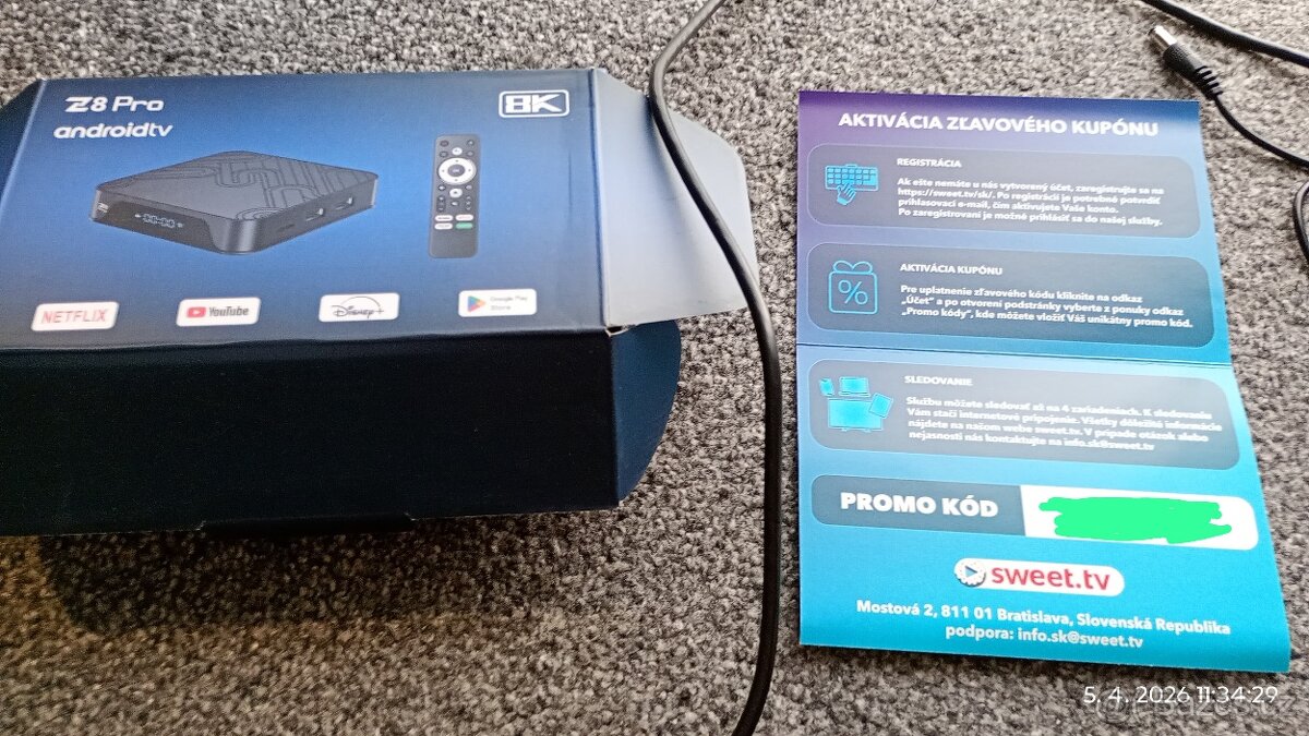 Android tv box Z8 Pro 4/32 GB - 10