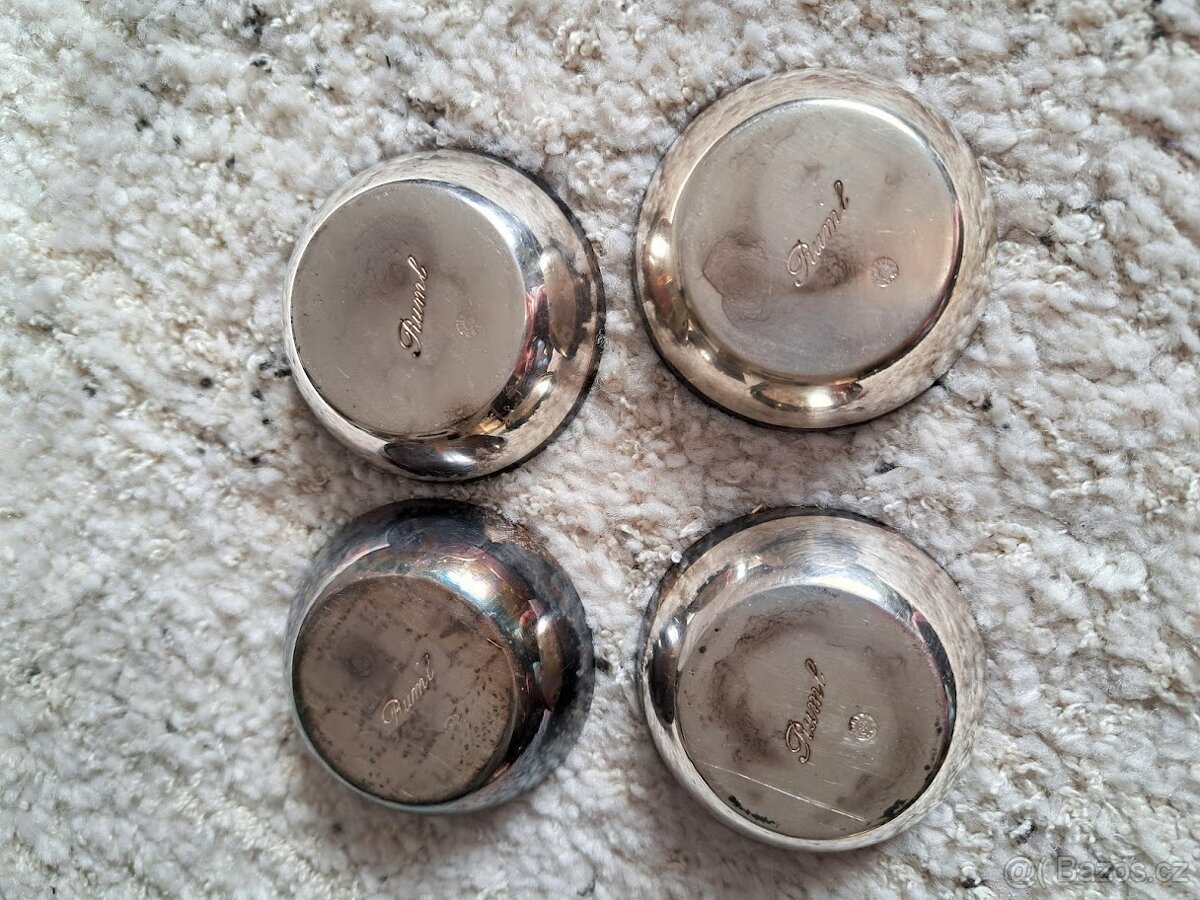 starožitná souprava z alpaky - 10