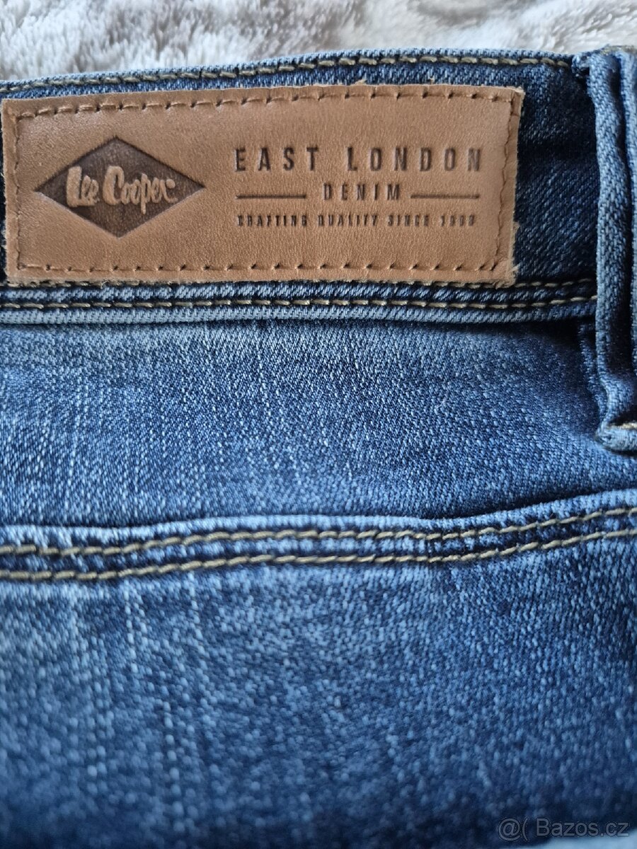 Dámské džíny Guess a LeeCooper vel. 38, M - 10