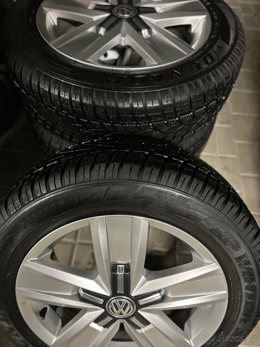 alu kola Originál VW Multivan T6 Devonport R17 215/60 C - 10