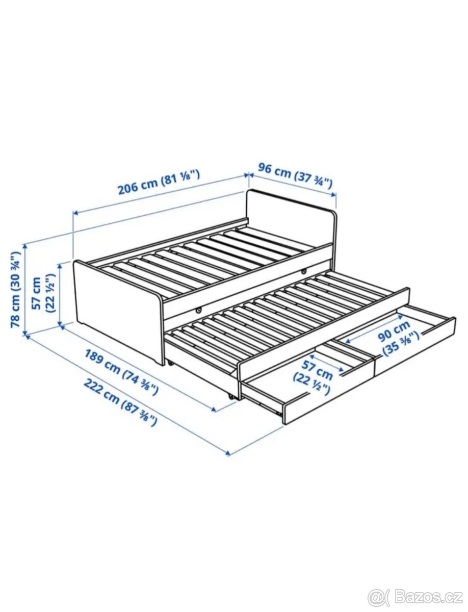 Postel IKEA SLÄKT - 10