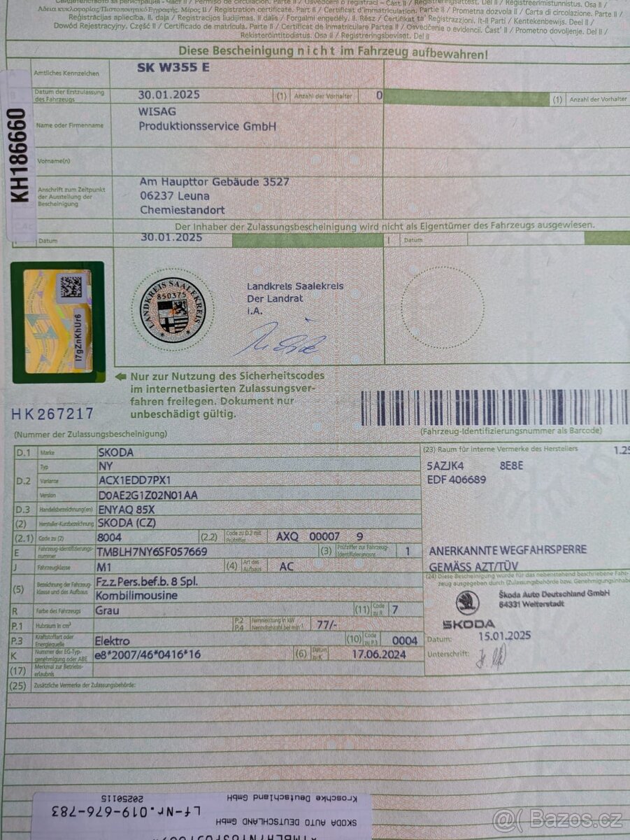 Škoda Enyaq 85X 2025 30 000km - 10