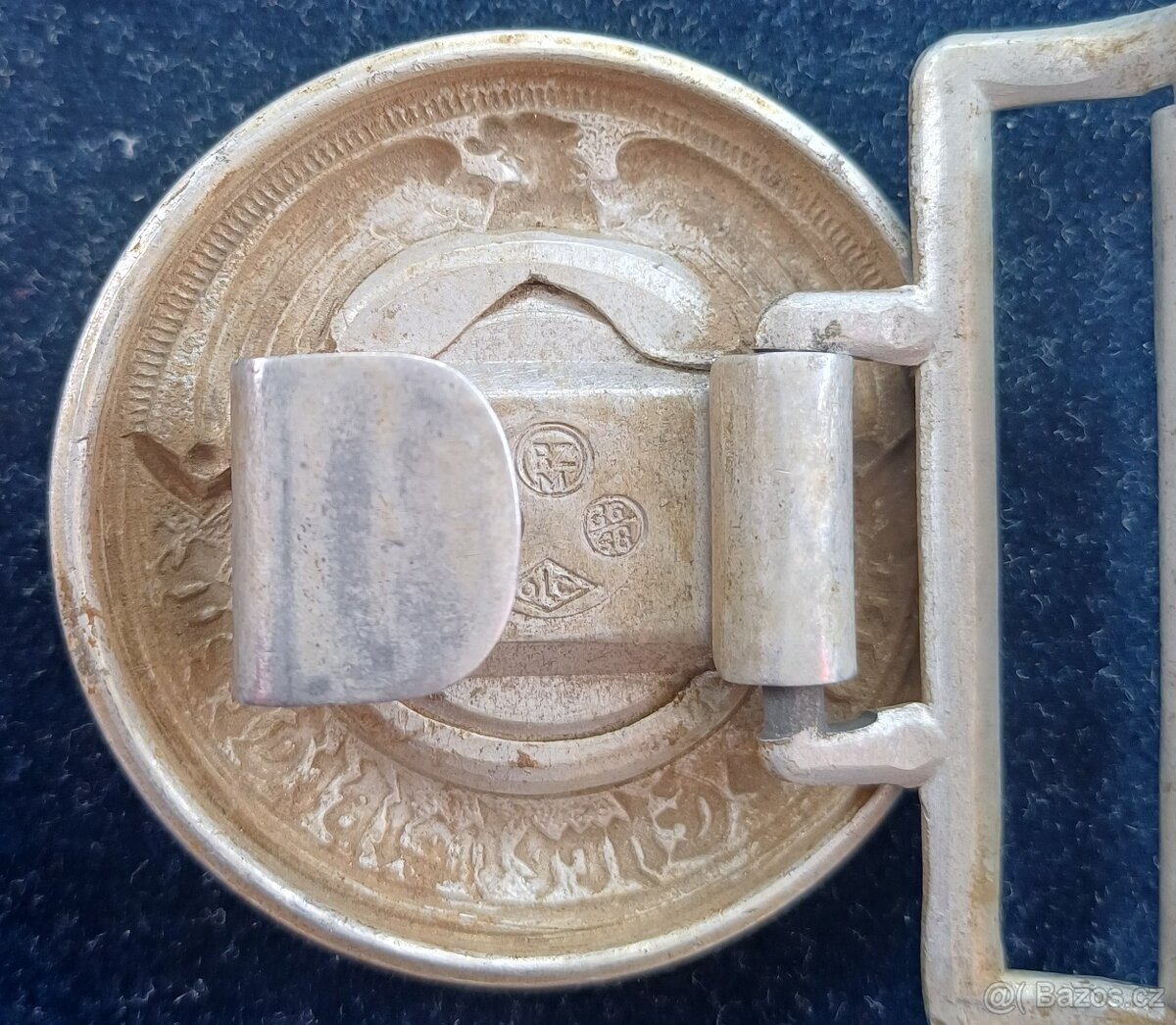 SS důstojnická přezka - originál - 10