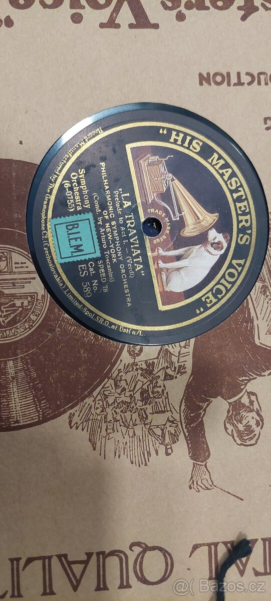 STARÉ GRAMOFONOVĚ DESKY - 10