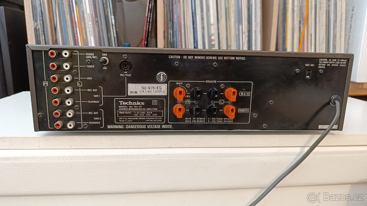 TECHNICS SU-V7 Stereo DC Amplifier/Vintage/Class A - 10