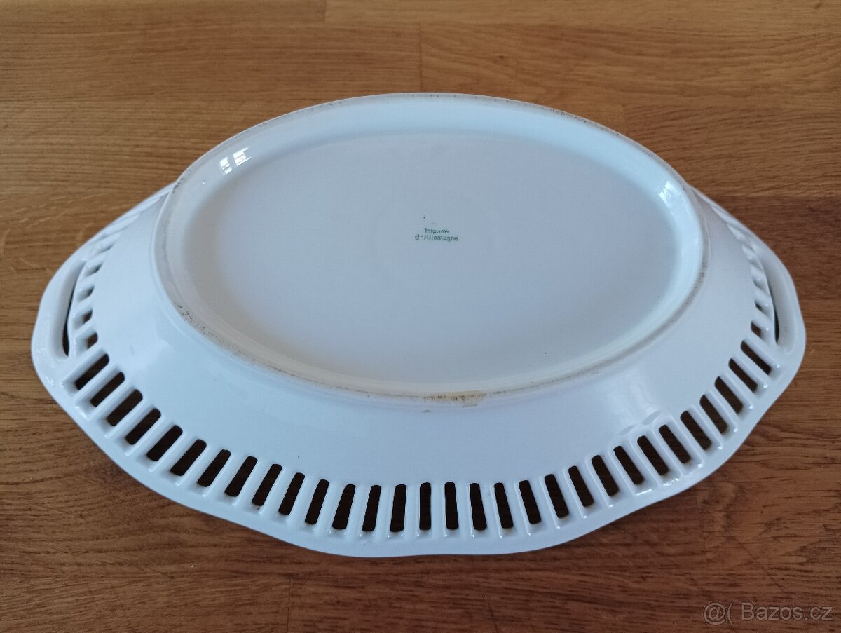 PORCELÁNOVÁ MÍSA DEKOROVANÁ - 10