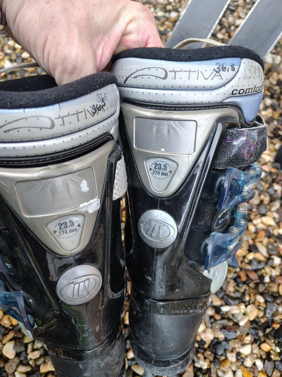 Lyže+ lyžáky - 10