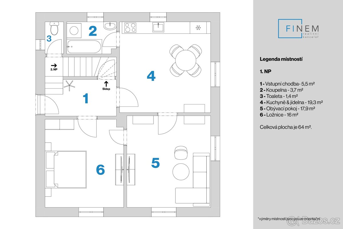 RODINNÝ DŮM 4+1 SE ZAHRADOU VE VELVARECH, ev.č. 00393 - 10
