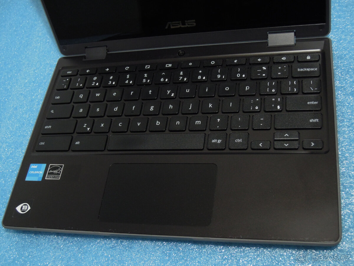 Dotykový Asus Chromebook Flip CR1 11.6“ Intel UHD 4GB 128GB - 10