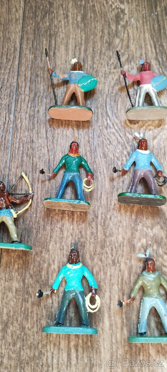 Indiáni figurky 2 z NDR - 10