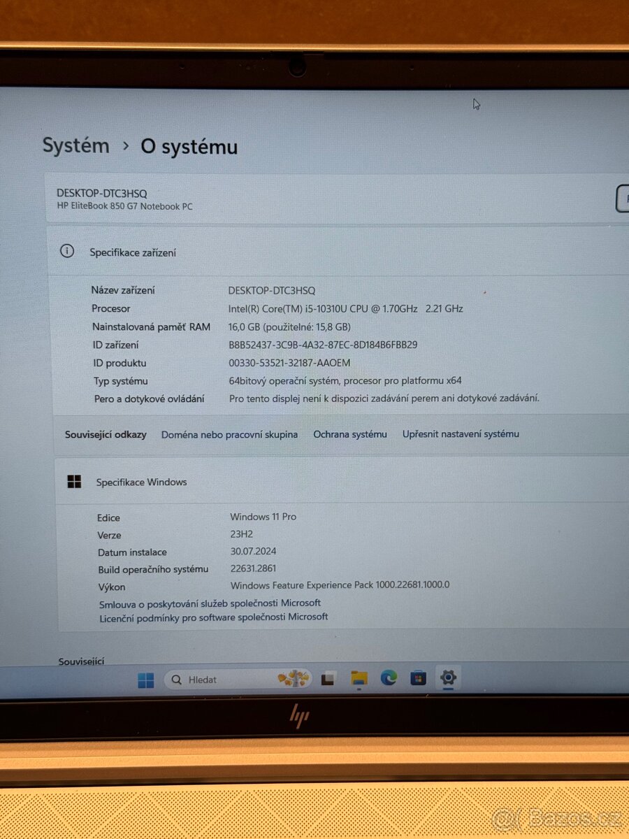 HP Elitebook 850 G7 - 10