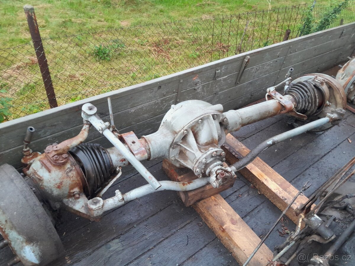 Praga V3S nápravy - 10