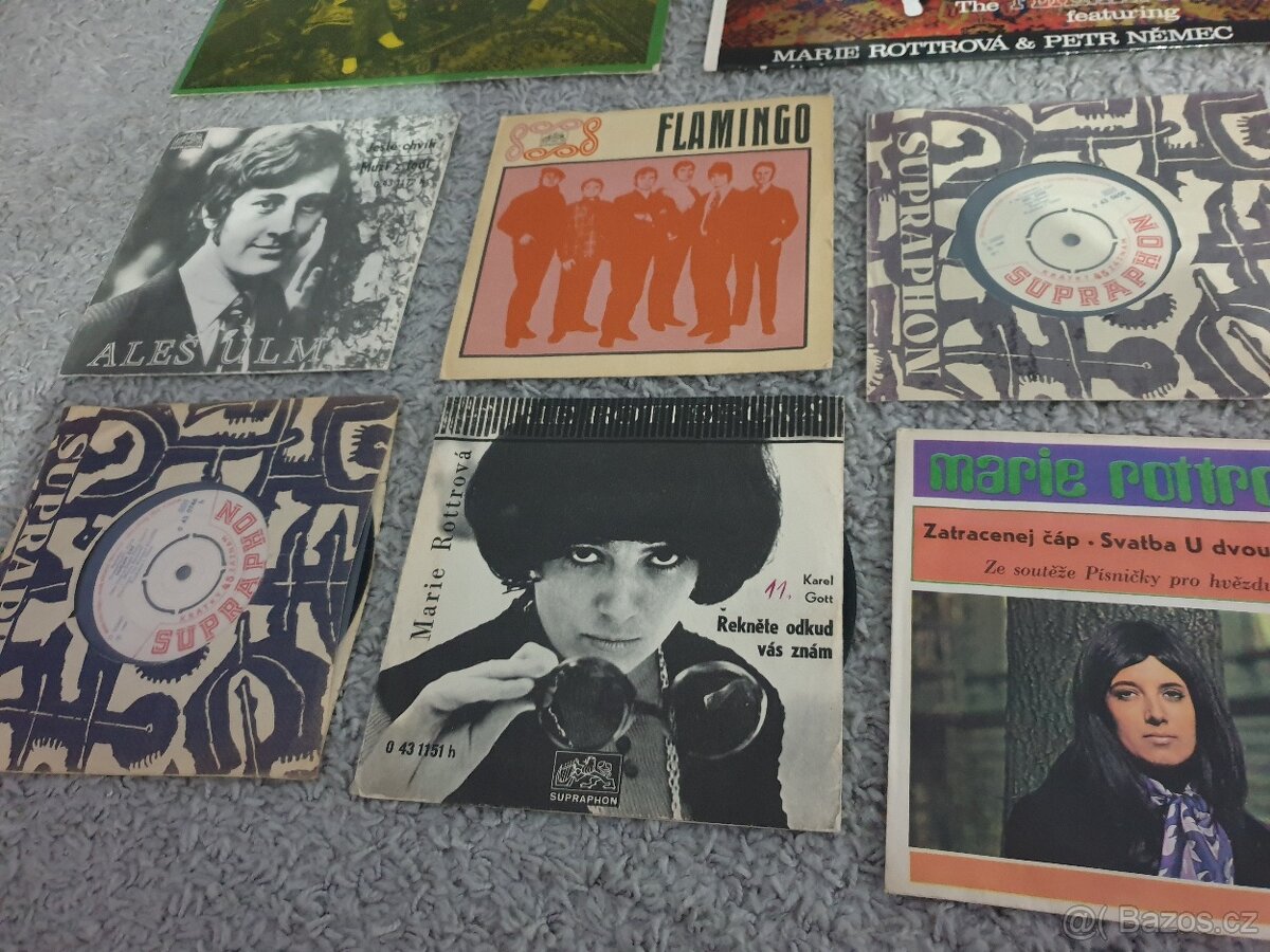 Flamingo, Marie Rottrová LP SP kolekce - 10