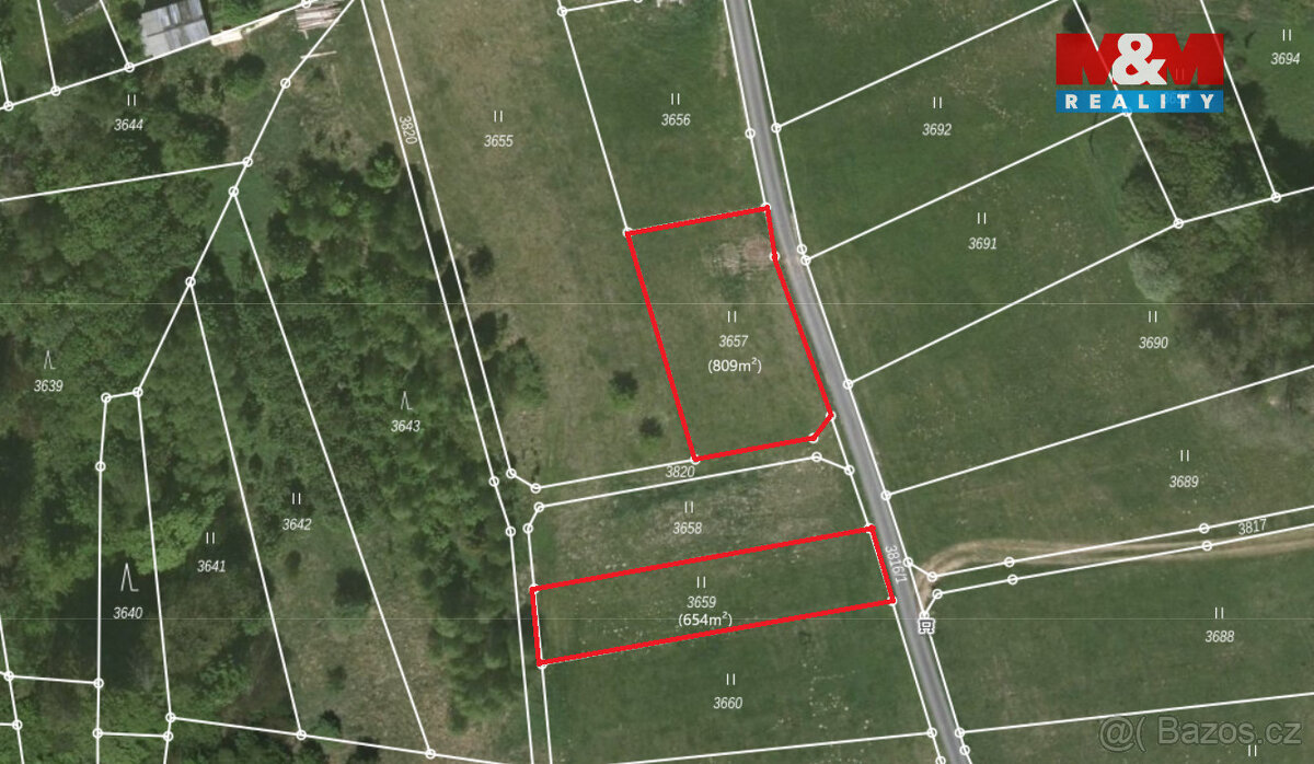 Prodej louky, 1463 m², Hrčava - 10