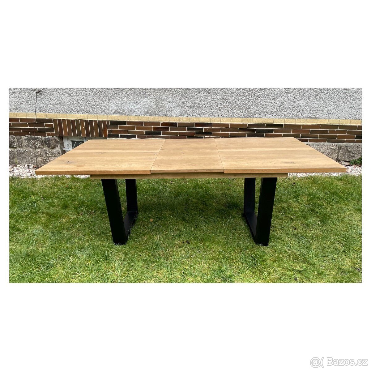 Masivní rozkládací jídelní stůl - Livingstone 160 cm - 10