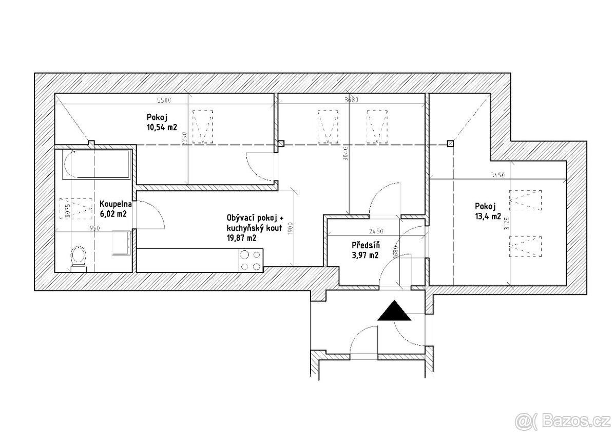 Pronájem byt 3kk Domažlice - 10