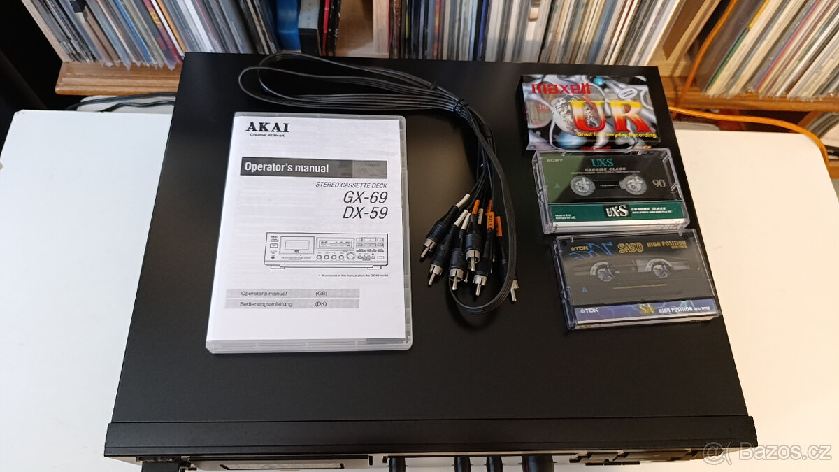AKAI DX-59 Cassette Deck + DO/ 3Head/ Dual Capstan - 10