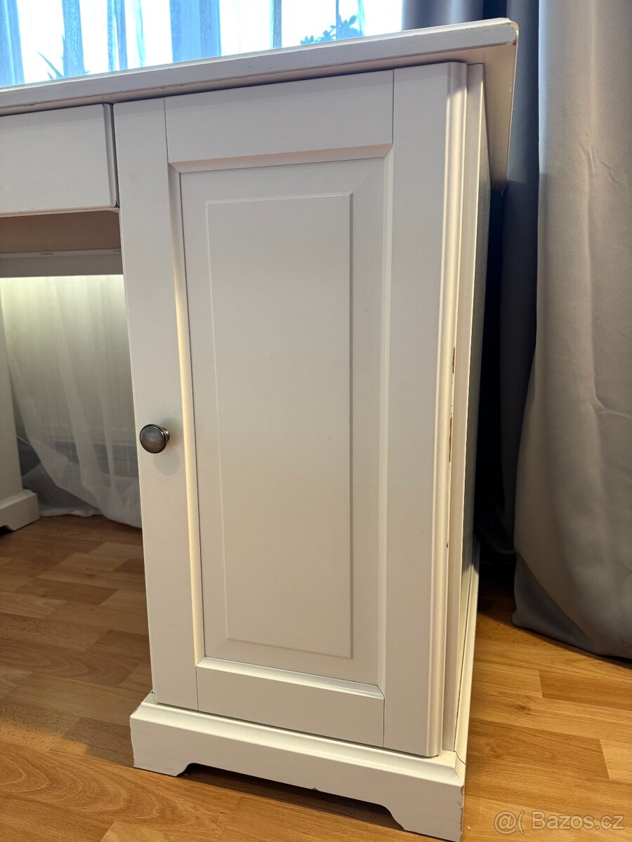 IKEA Psací stůl bílý 146x66 cm - 10