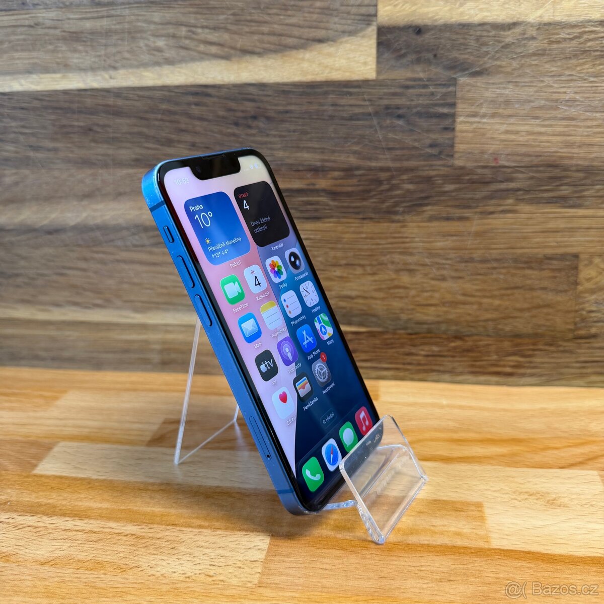 IPhone 13 mini 128GB, modrý, nový display (rok záruka) - 10