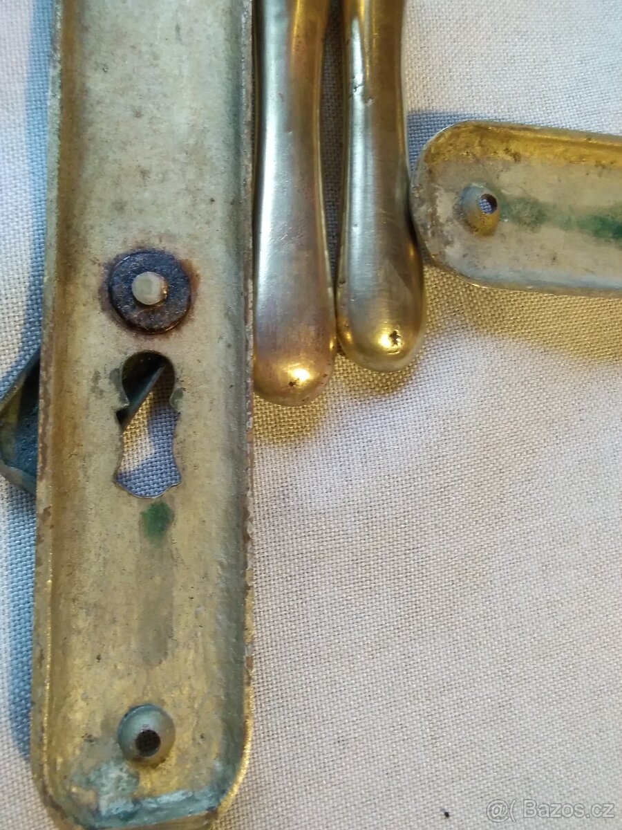 stare mosazne dverni kovani - 10