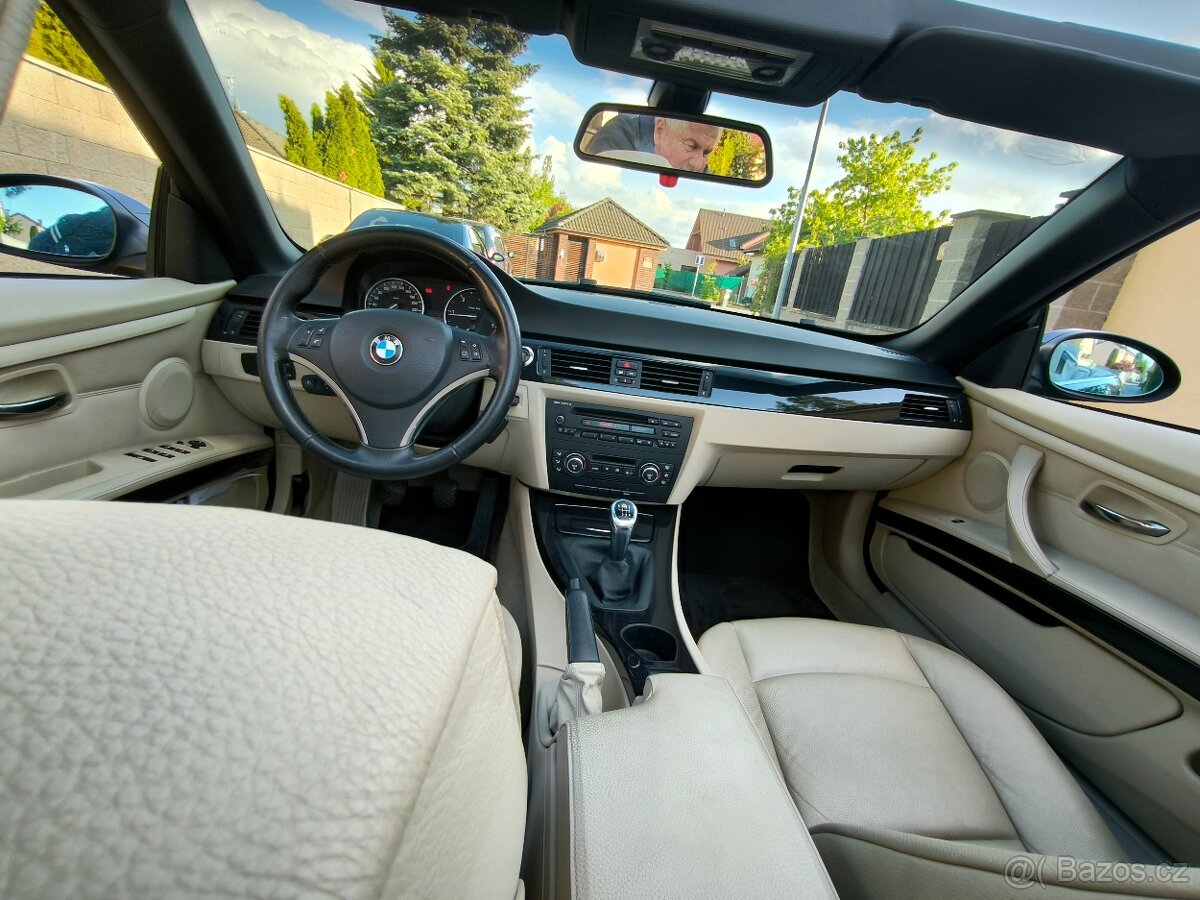 BMW E 93 Cabrio 320d kůže tempomat,digi-klima,pěkný stav - 10