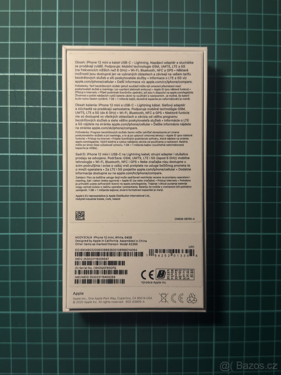 Prodám iPhone 12 mini, 64 GB - 10