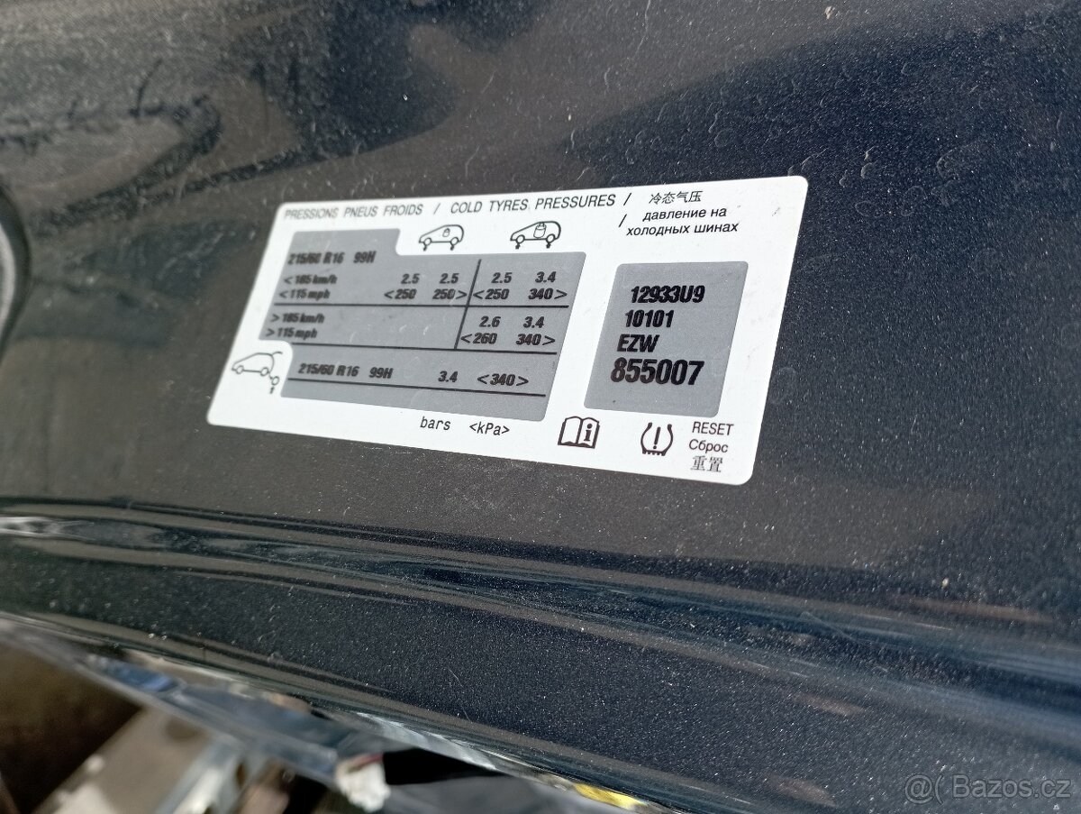 CITROEN C8, PEUGEOT 807 DVEŘE P.P. A P.Z. ŠOUPAČKY Z RV 2012 - 10