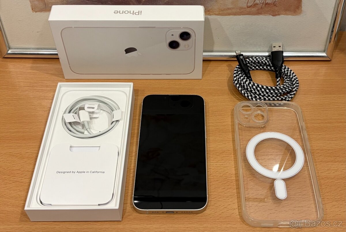Apple iPhone 13 128 GB – TOP STAV, jako nový + příslušenství - 10