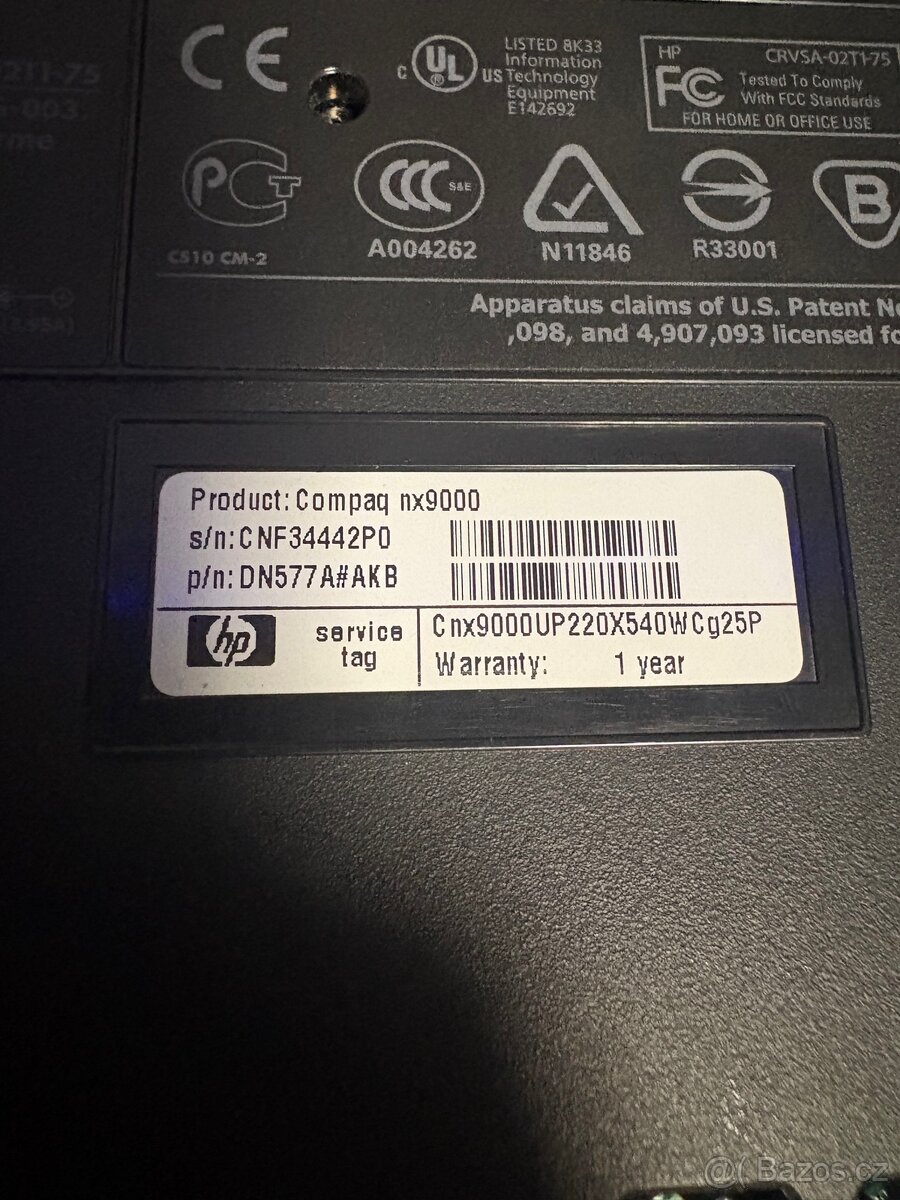 HP Compaq nx9000 - 10