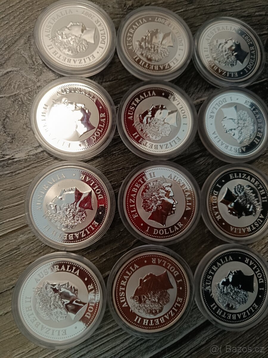 Lunární série I, Austrálie 2008–2019. 1oz. 300.000 ks - 10