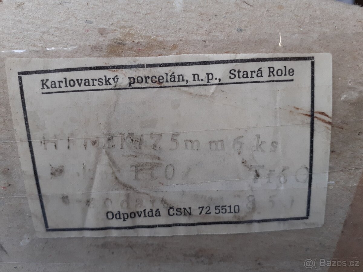 Retro hrnky sada 6 ks - 10