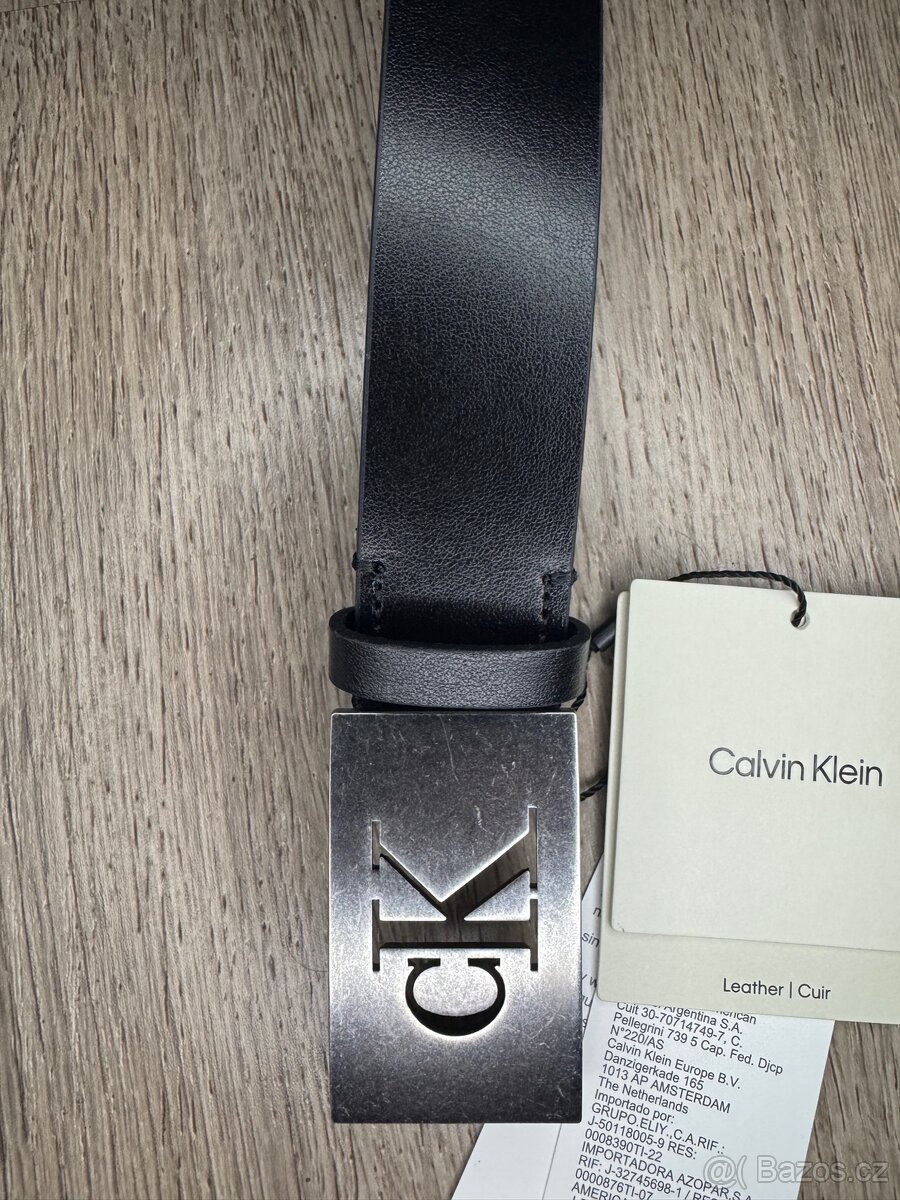 Pánský kožený pásek Calvin Klein - 10