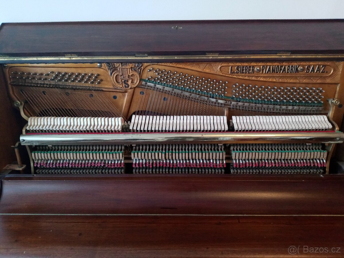 piano L. Sieber, Saaz - 10