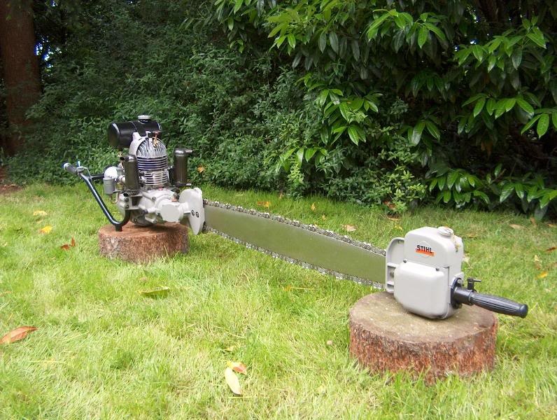 KOUPÍM DVOUMUŽNÉ MOTOROVÉ PILY - 10