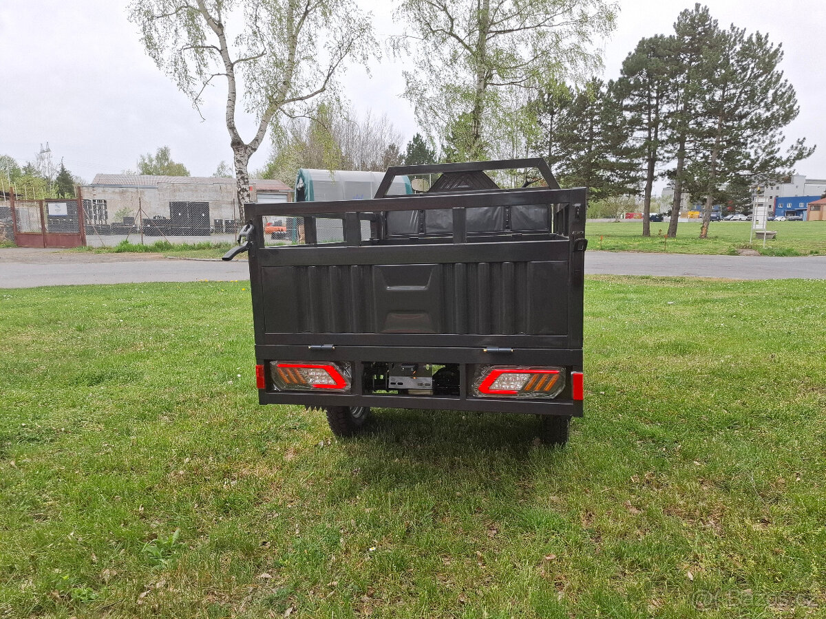 pracovní elektrická Tříkolka Zethos T-08 1500W na SPZ - 10