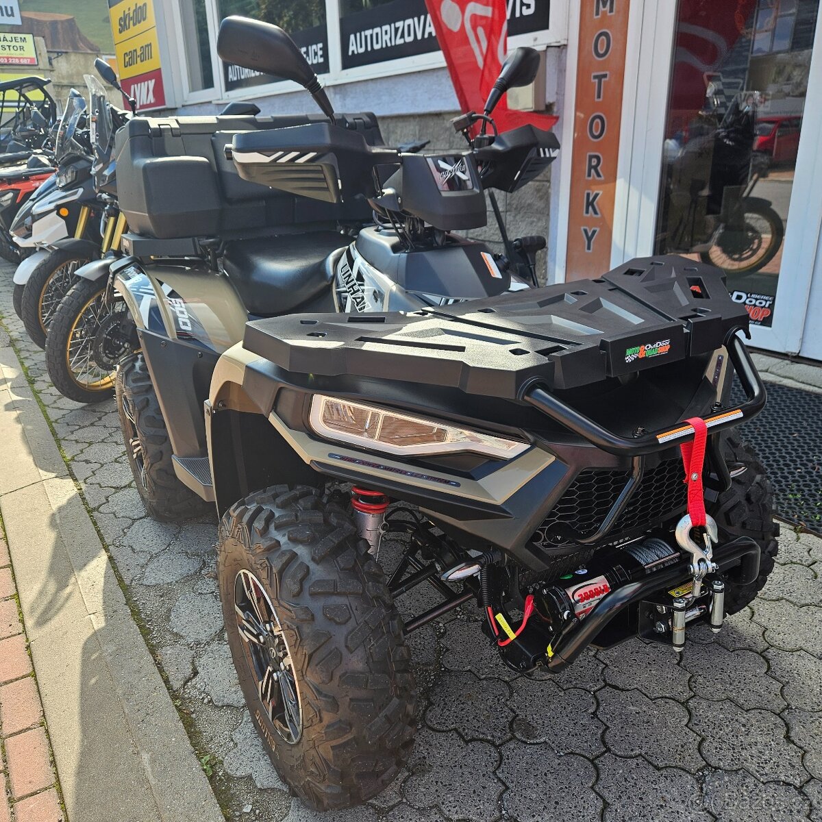 Linhai 500 4x4 Promax,naviják,tažné,naj. 310km,ČR - 10