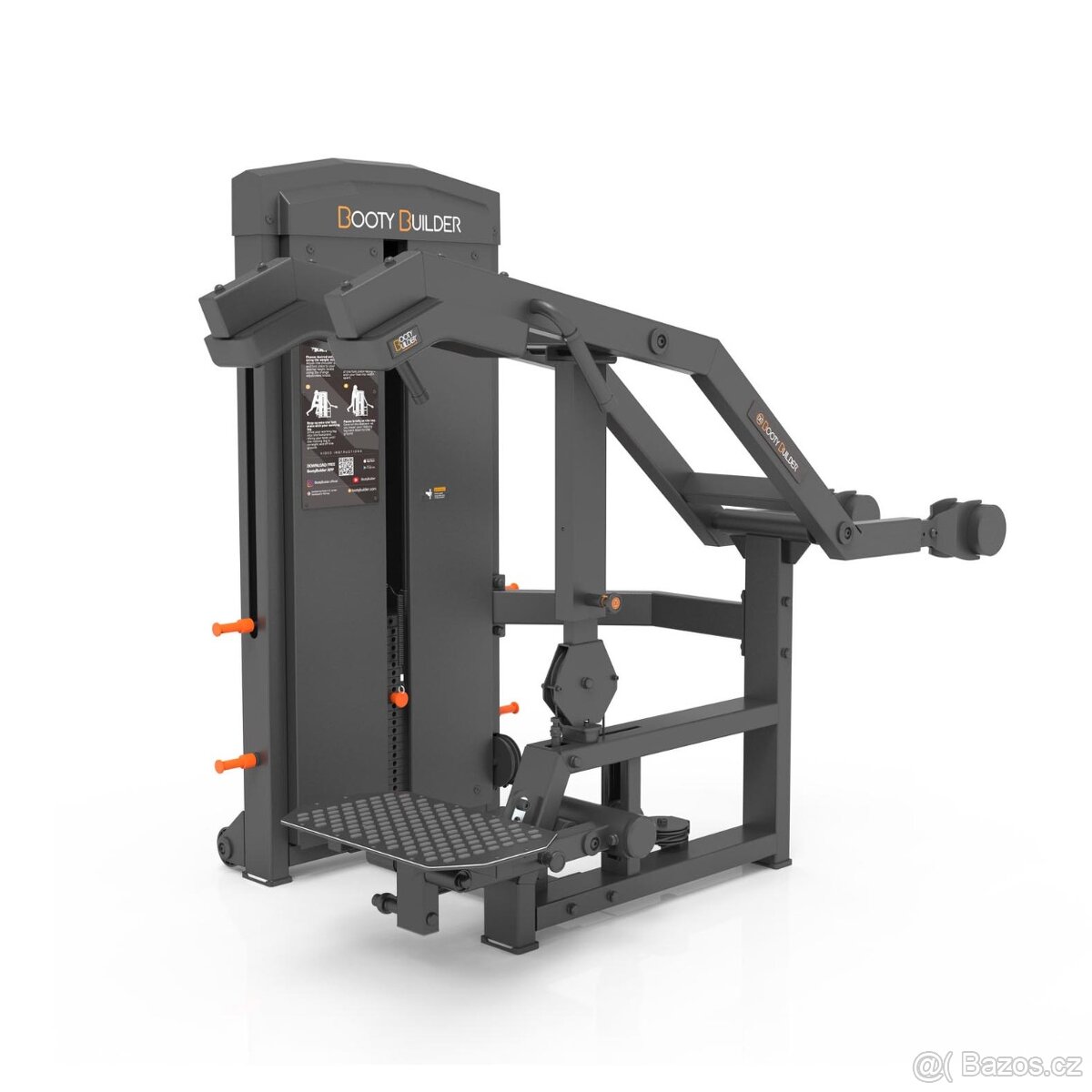 Posilovací stroje Booty Builder - Hip Trust, Belt squat - 10