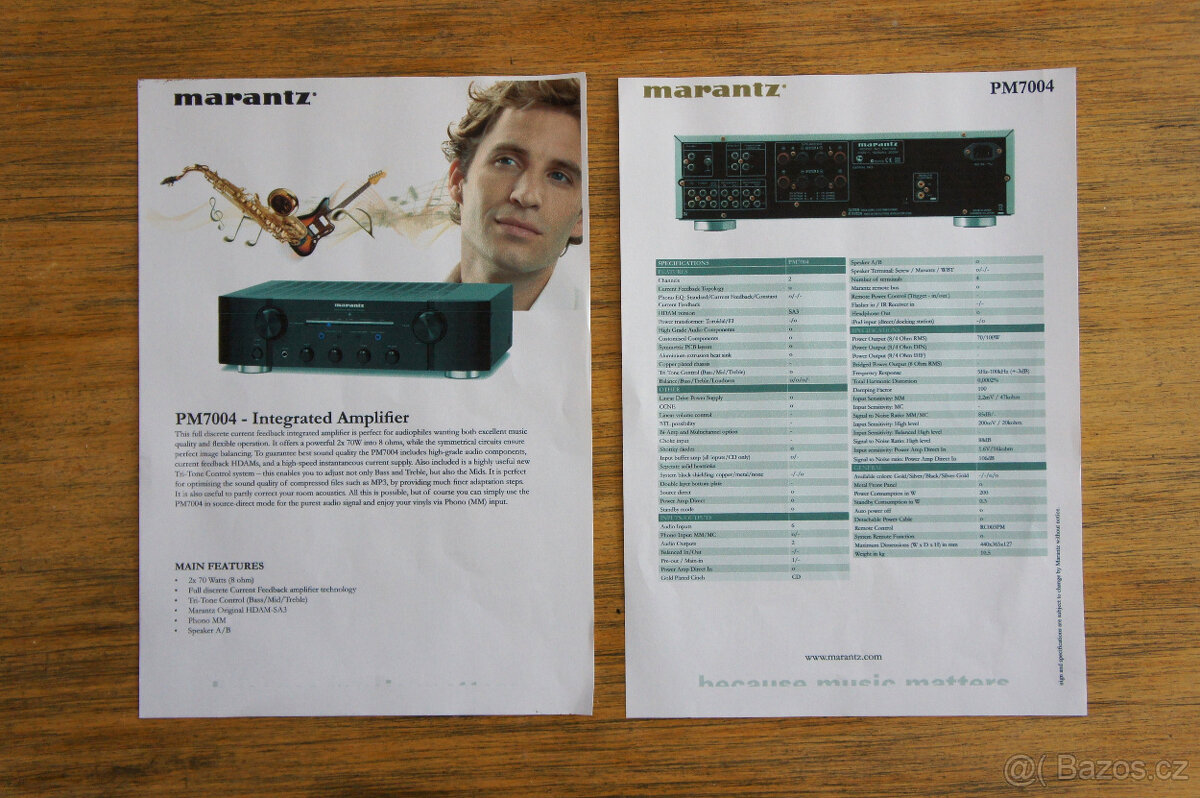 Marantz PM7004 silver....Zosilňovač - 10