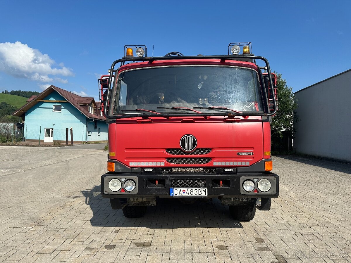 Tatra T815 lesovoz, návadzací, nesený vlek - 10